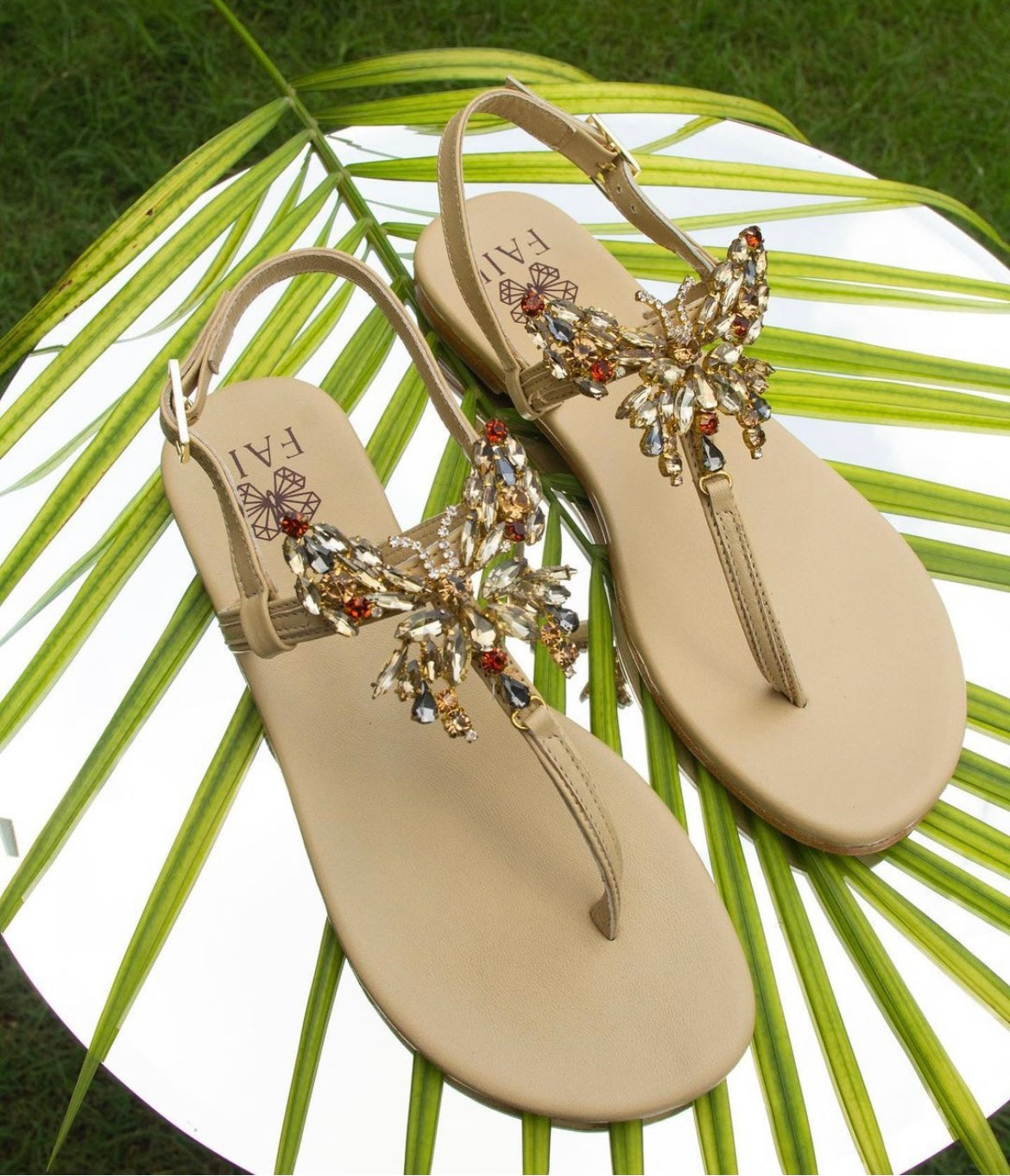 Butterfly sandals