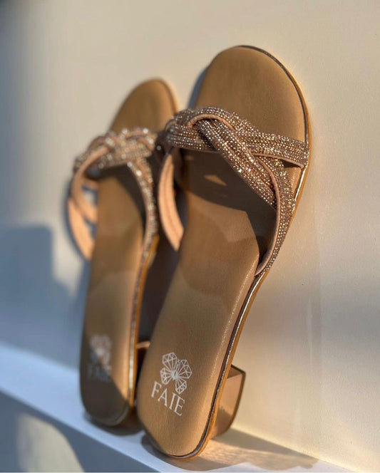 Gold Dust Sandals